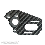 MORBO ASC B6.1-B6.3 LAY DOWN XXL 4MM MOTOR MOUNT PLATE CF