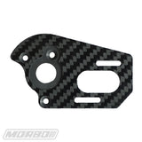 MORBO ASC B6.1-B6.3 LAY DOWN XXL 4MM MOTOR MOUNT PLATE CF