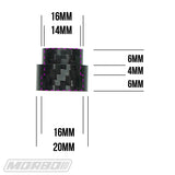 MORBO CF SPING CUFF SPACERS LG