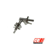 Titanium Hex Front Axle