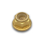 MORBO M4 BRASS FLANGE NYLOCK NUT