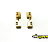 Arrow Brass Rear 1/3 Toe Blocks